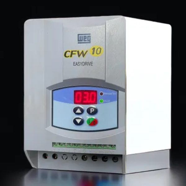 INVERSOR DE FREQUENCIA MARCA WEG MODELO CFW10 ENTRADA 220 V MONOFASICO